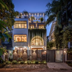 Biệt Thự Phố 3 Tầng Mái Bằng – Biểu Tượng Của Phong Cách Sống Thượng Lưu